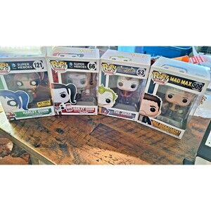 Funko Pop DC Super Heroes - Harley Quinn - Hot Topic #121 AND #66‎ #53 #509  (4)